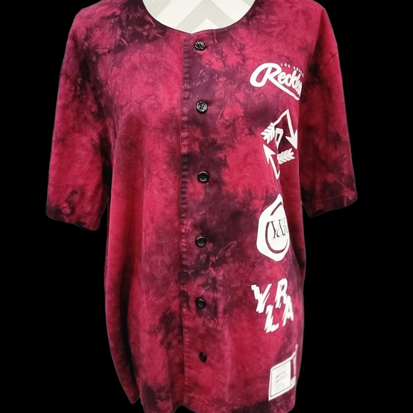 Young & Reckless Other - Young & Reckless Men's Red Baseball Jersey Size Med